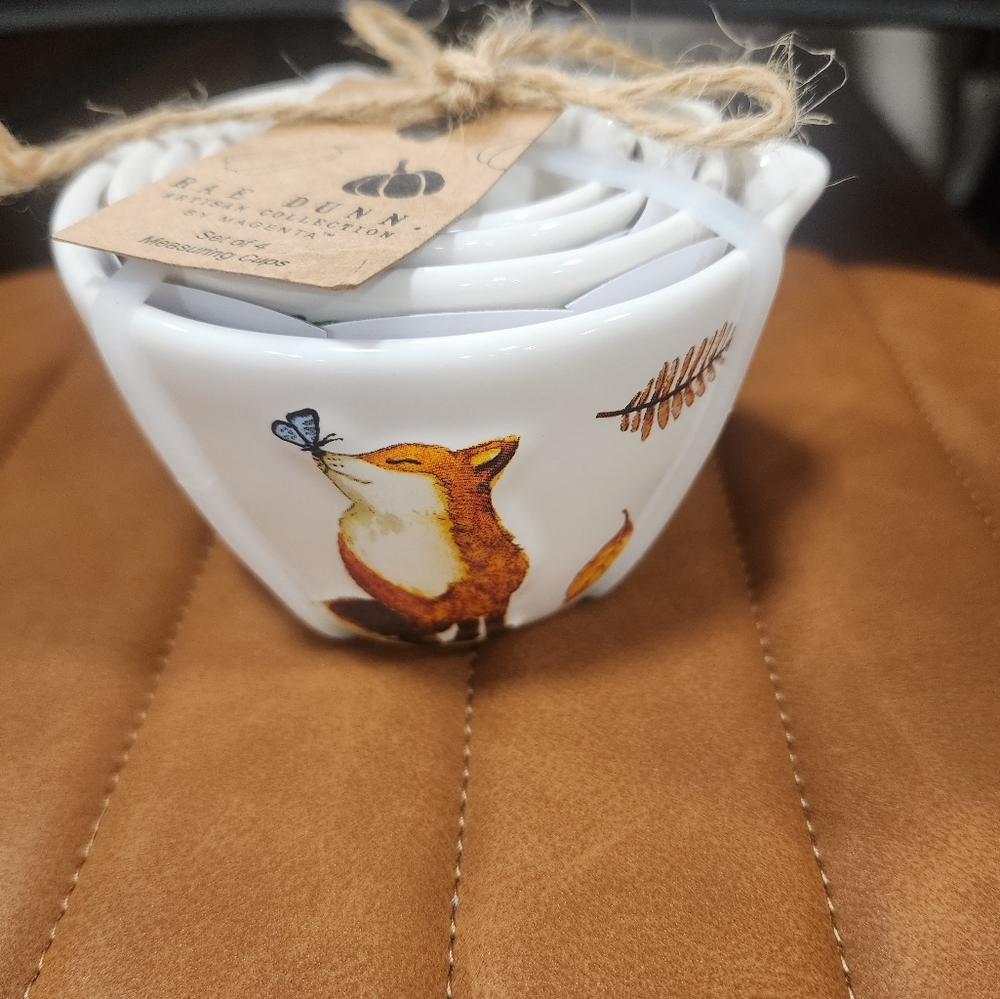 Rae Dunn Fall measuring cups